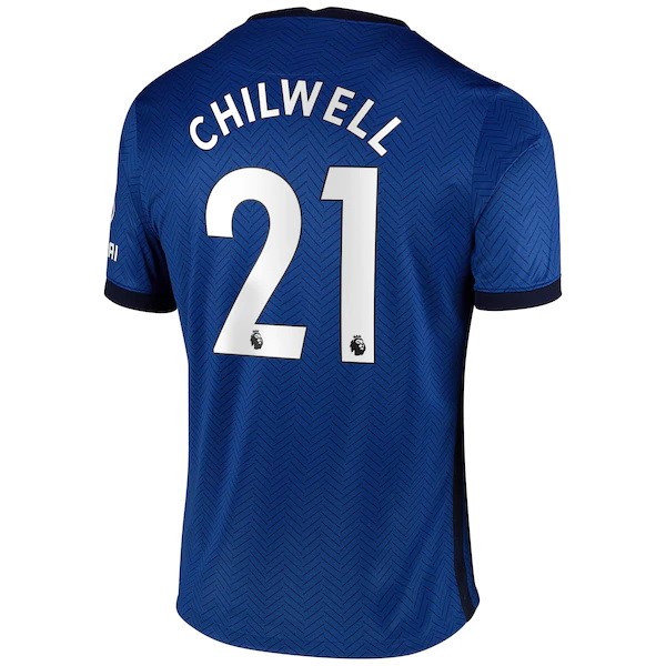 Camiseta Chelsea NO.21 Chilwell Primera equipo 2020-2021 Azul